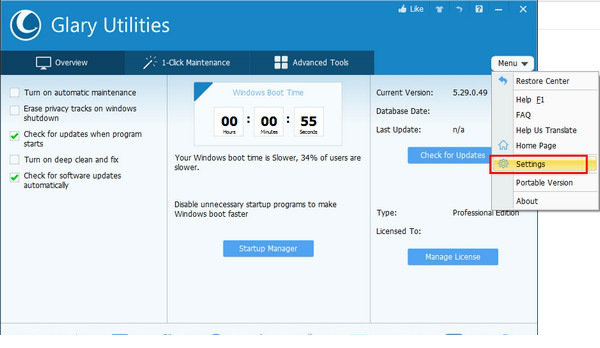 Glary Utilities Pro激活码破解版