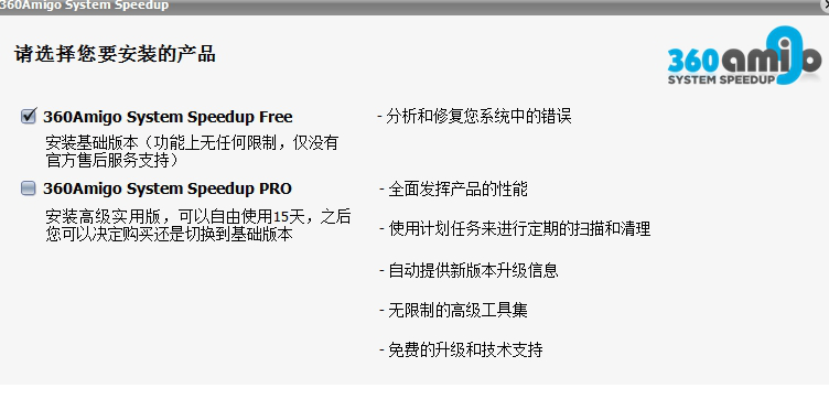 360amigo system speedup