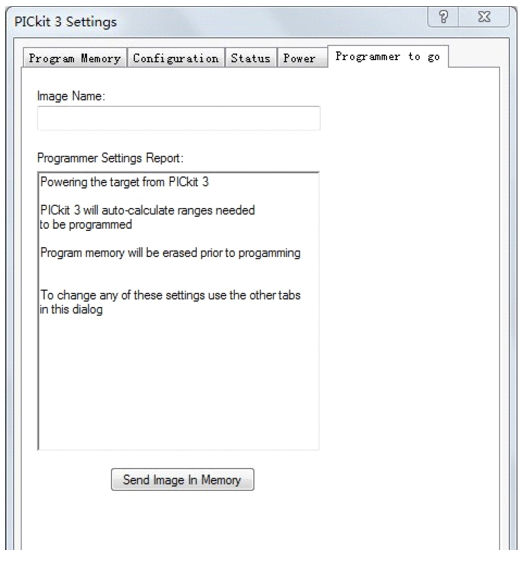pickit3独立烧写经常用的软件