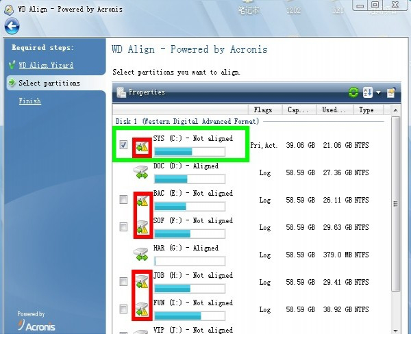 wd align utility中文版