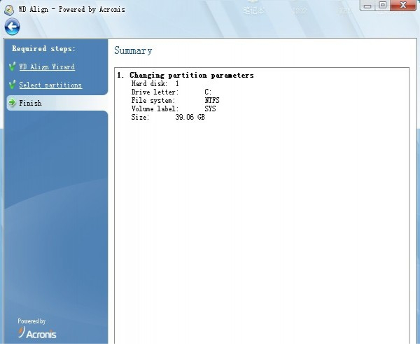 wd align utility中文版