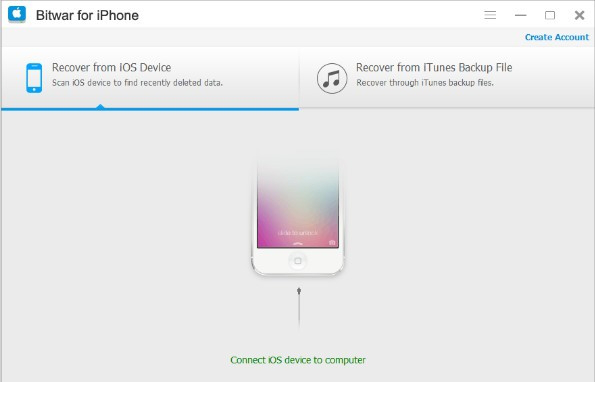 Bitwar iPhone Data Recovery