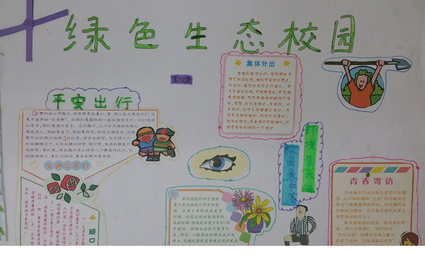 校园手抄报模板