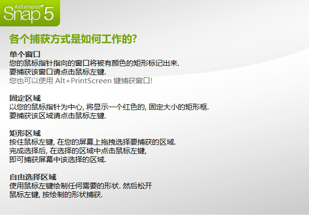 Ashampoo Snap单文件版下载