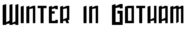 Winter in Gotham免费版
