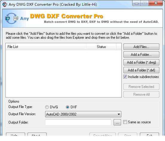 Any DWG DXF Converter Pro下载