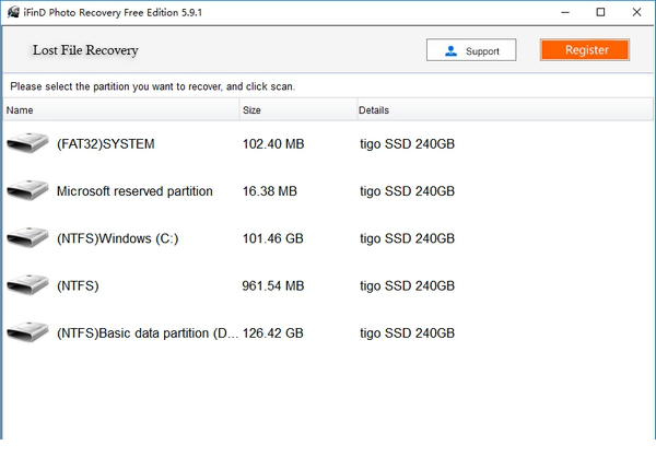 iFinD Photo Recovery