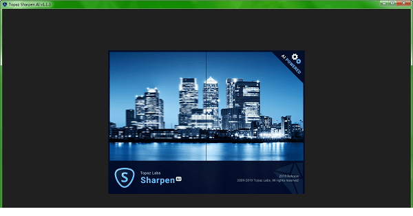 Topaz Sharpen AI破解版