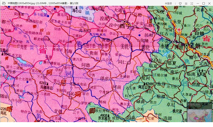中国地图完整高清版