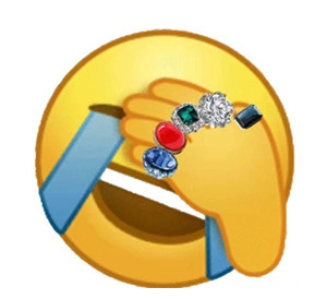 大黄脸土豪捂脸表情包