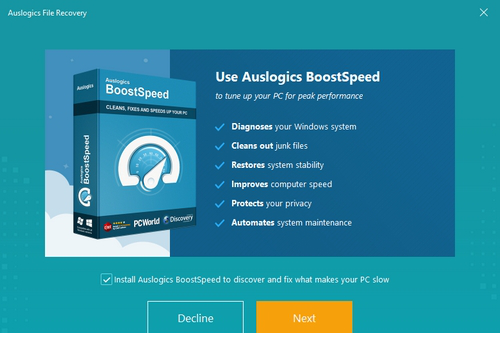 Auslogics File Recovery破解版