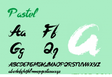 pastel字体下载