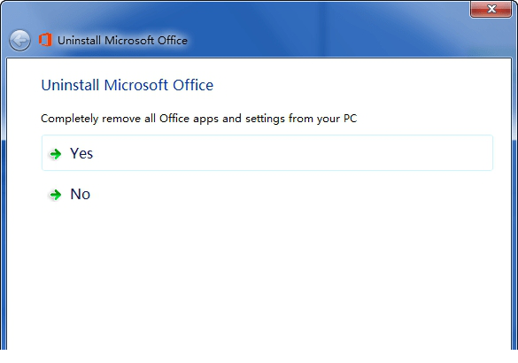 uninstall Microsoft office绿色版