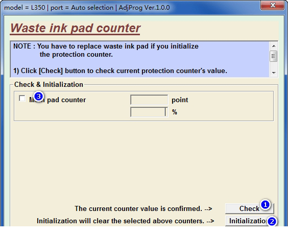 爱普生Epson L350清零经常用的软件