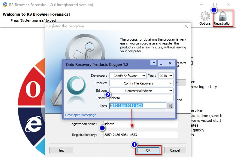 RS Browser Forensics破解版下载