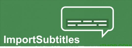 pt_ImportSubtitles免费版