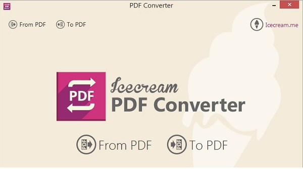 Icecream PDF Converter