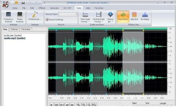 音频编辑经常用的软件(Soft4Boost Audio Studio)