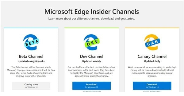 Microsoft Edge官方Dev版