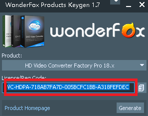 WonderFox HD Video Converter Factory Pro安装