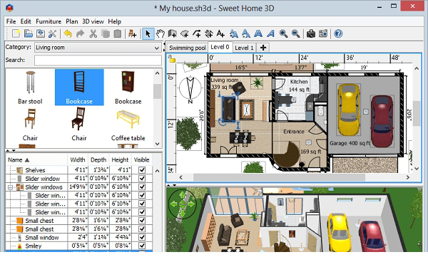 Sweet Home 3D最新版