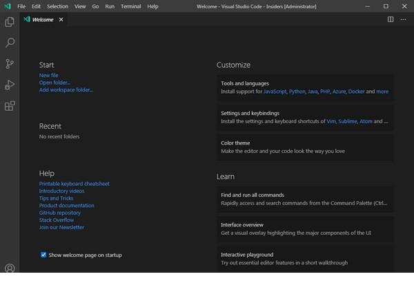 Visual Studio Code Insiders最新版