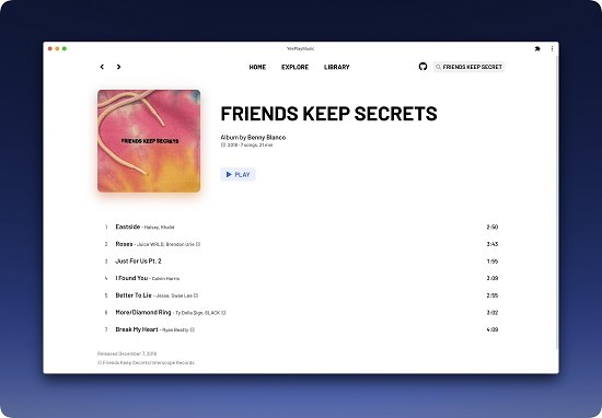 YesPlayMusic经常用的软件
