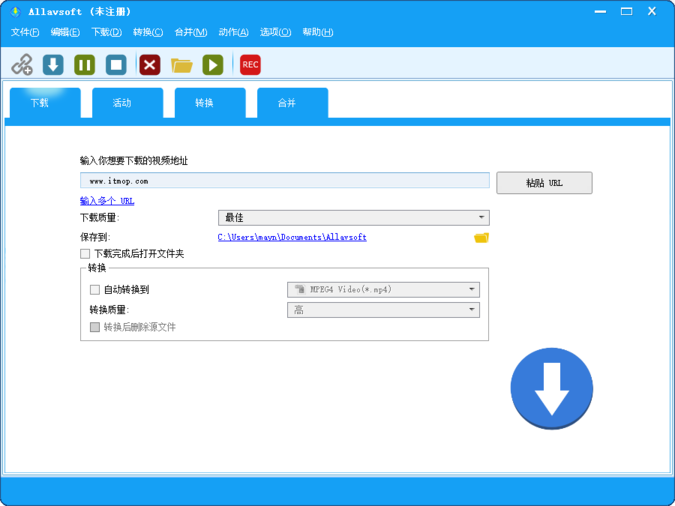 Allavsoft Video Downloader视频下载器应用于