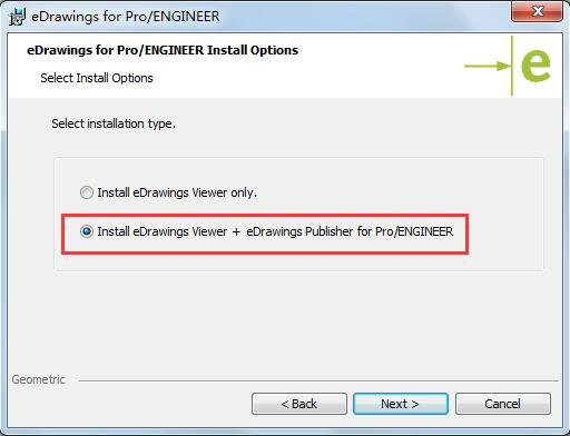eDrawings 2012 for ProE插件