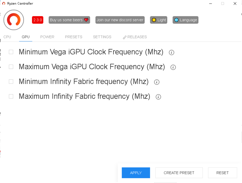 ryzen controller锐龙处理器功耗解锁安装