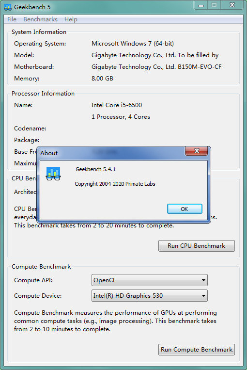 Geekbench 5电脑版
