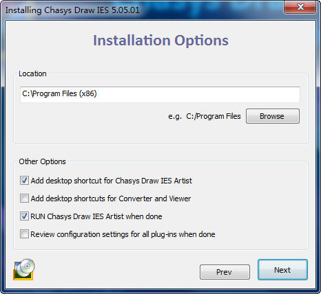 Chasys Draw IES安装教程