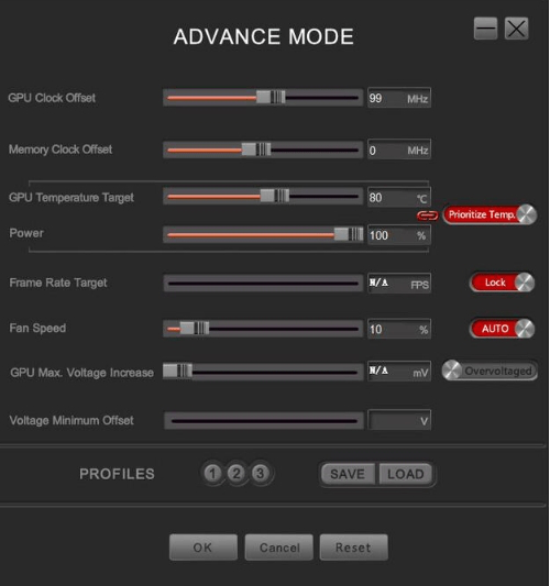 映众显卡超频工具