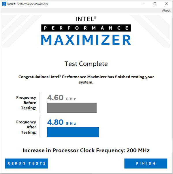 Intel Performance Maximizer