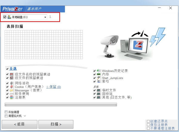 privaZer应用于说明图