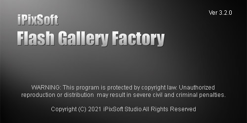 iPixSoft Flash Gallery Factory安装