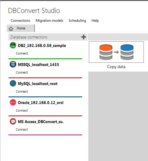 万能数据库转换经常用的软件DBConvert Studio