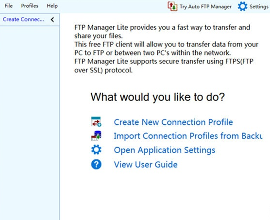 FTP Manager Lite安装