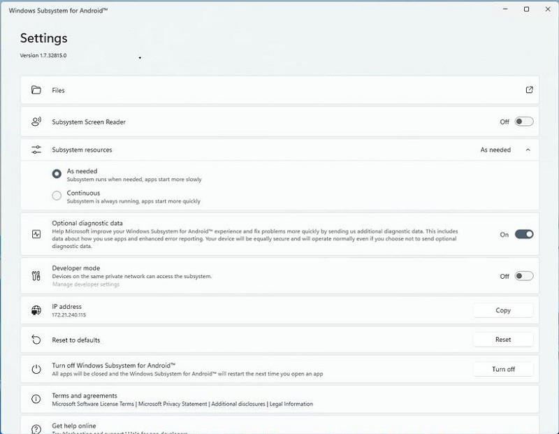win11安卓子系统