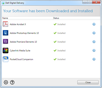 Dell Digital Delivery应用程序