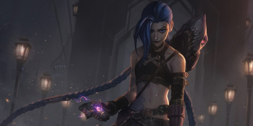 双城之战金克丝壁纸下载