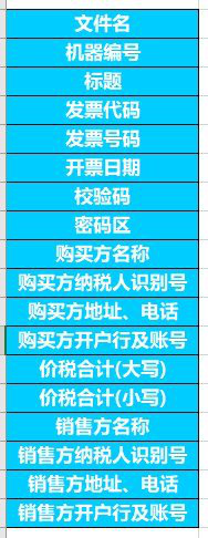 InvoiceParse发票批量解析工具