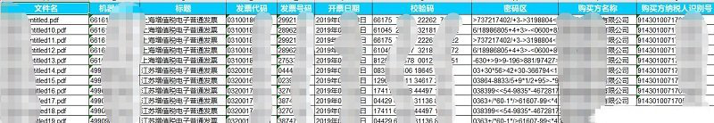 InvoiceParse发票批量解析工具