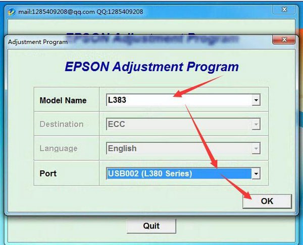 爱普生l3156废墨清零经常用的软件