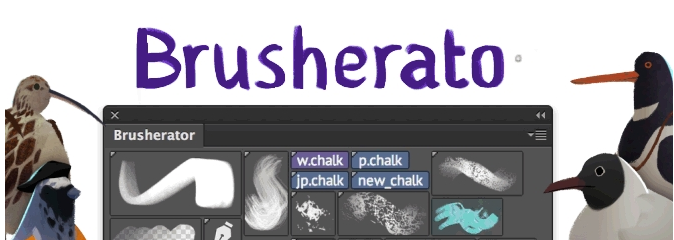 Brusherator笔刷预设动作管理面板安装