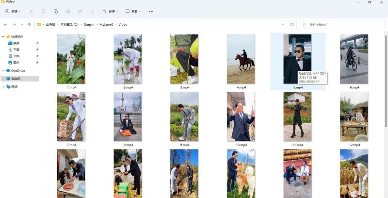 抖音全系列多线程下载器下载