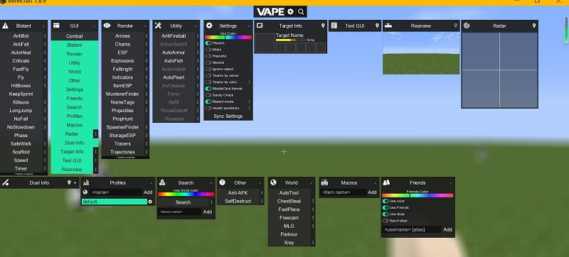 我的世界vape客户端