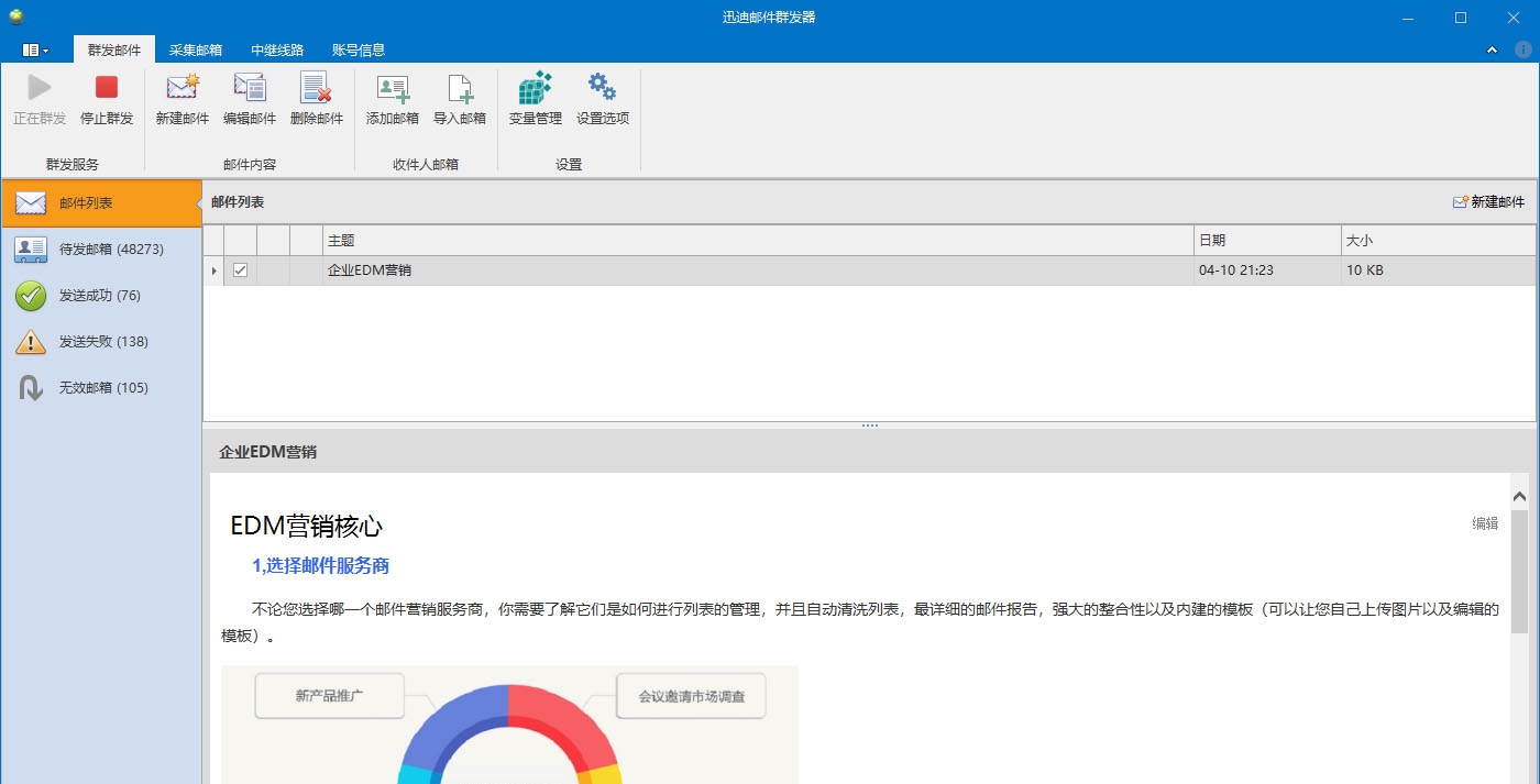 迅迪邮件群发器 v4.3.4