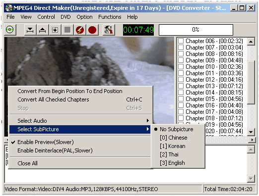 DV MPEG4 Maker v2.5.6