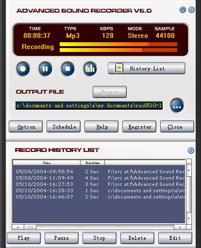 Advanced Sound Recorder v6.6
